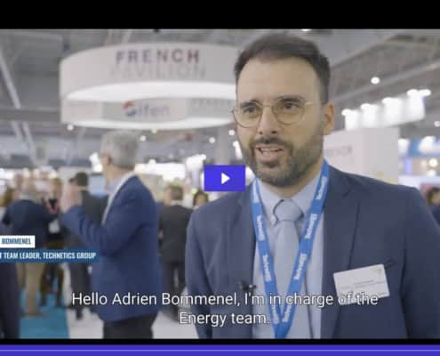 Adrien Bommenel at the World Nuclear Exhibition